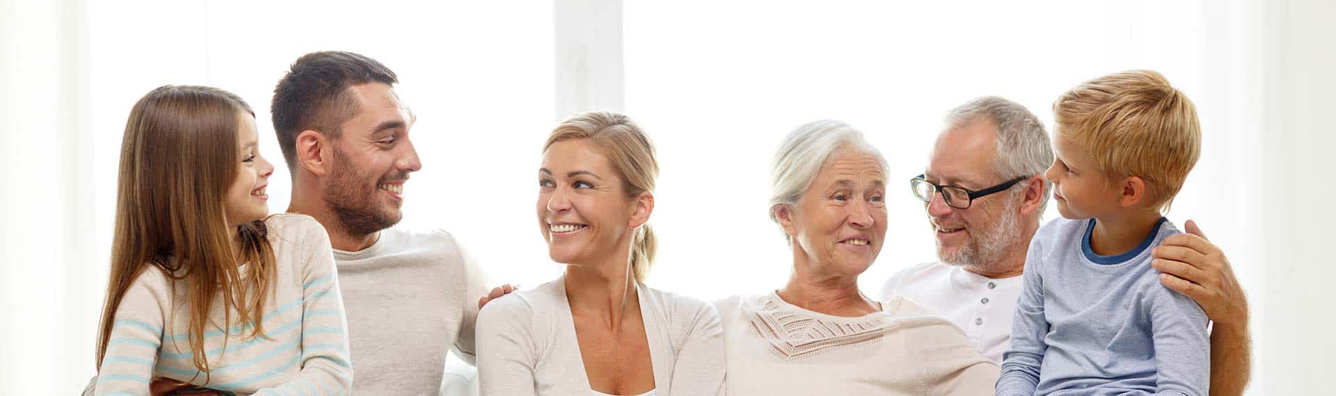 Multi-generational family.